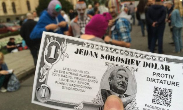 Soros „kifizette” a belgrádi tiltakozókat