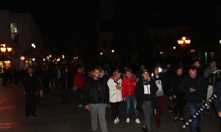 Az illegális bevándorlók ellen tiltakoztak Zomborban