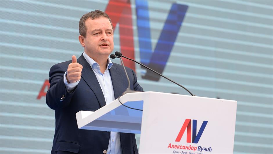 Dačić: Nem indulok az elnökválasztáson, mert Vučić győzelmét veszélyeztetném