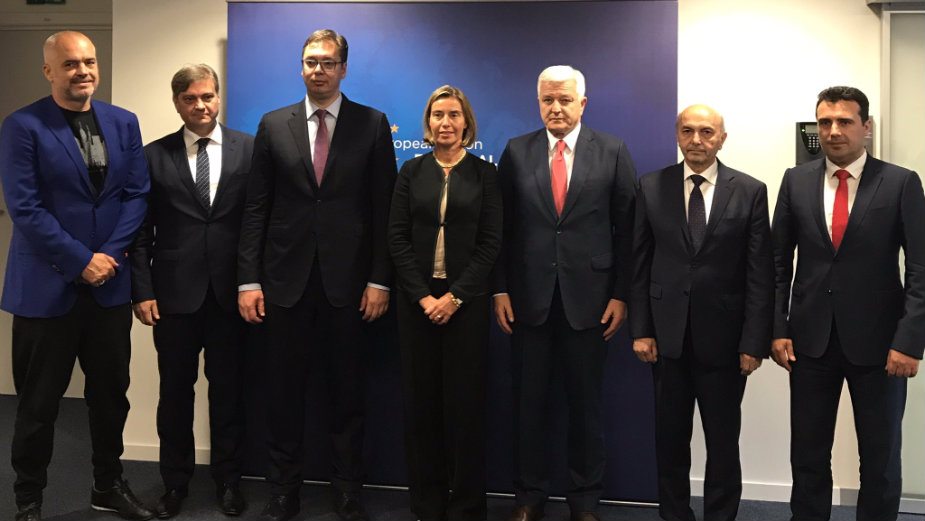 Vučić kedvezően értékelte a nyugat-balkáni vezetők brüsszeli találkozóját