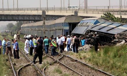 Vonatbaleset Egyiptomban, 36 halott
