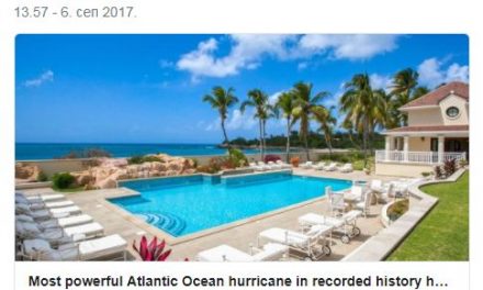 Az Irma hurrikán egyenesen Trump nyaralója felé tart