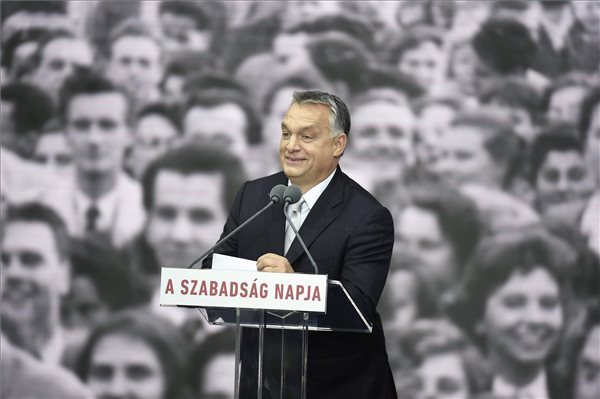 Orbán Viktor: Ha elvész a szabadság, a nemzeti függetlenség, mi magunk is elveszünk