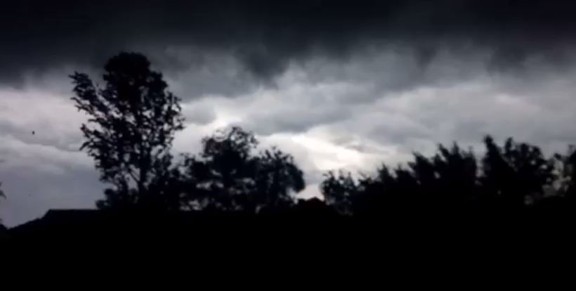 Apokaliptikus felhővonulás Szabadka felett (VIDEÓ)