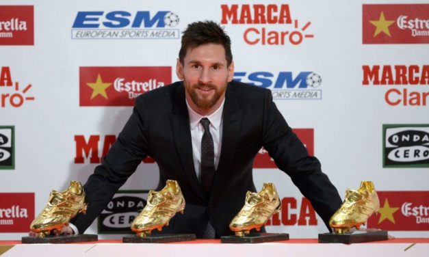 Messi negyedszer vette át az Aranycipőt