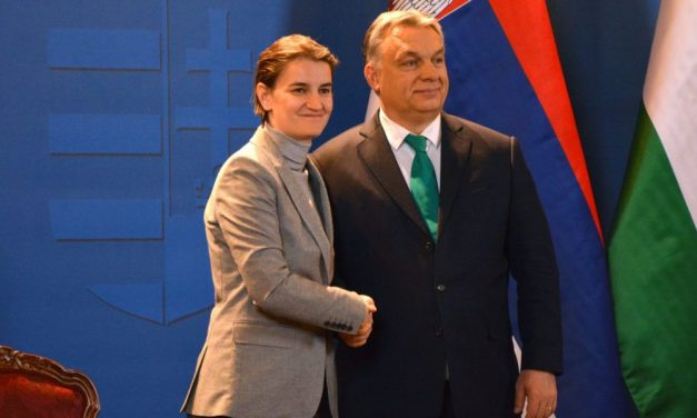 Az Orbán–Brnabić találkozó képekben