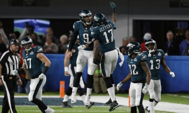 A Philadelphia Eagles nyerte a Super Bowlt