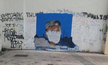 Lemeszelték a Zoran Đinđićet ábrázoló utcai falfestményt Belgrádban