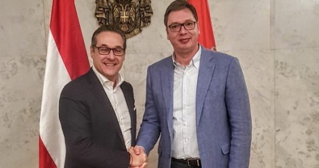 Strache megértő Szerbiával szemben