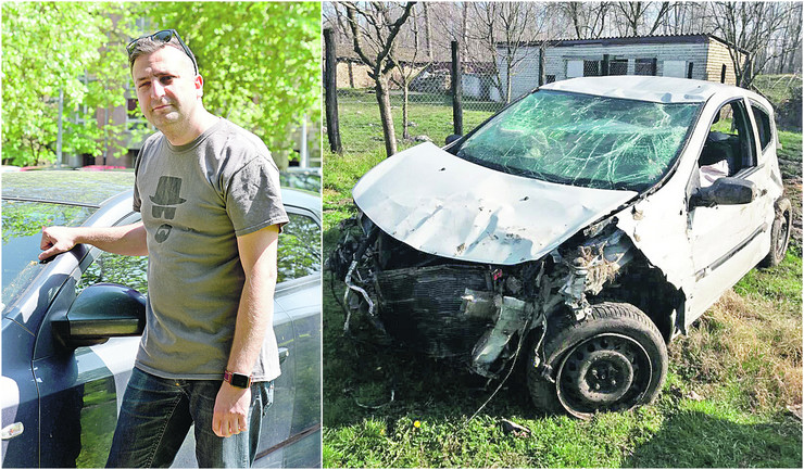 Rablás áldozata lett a közúti baleset elszenvedője