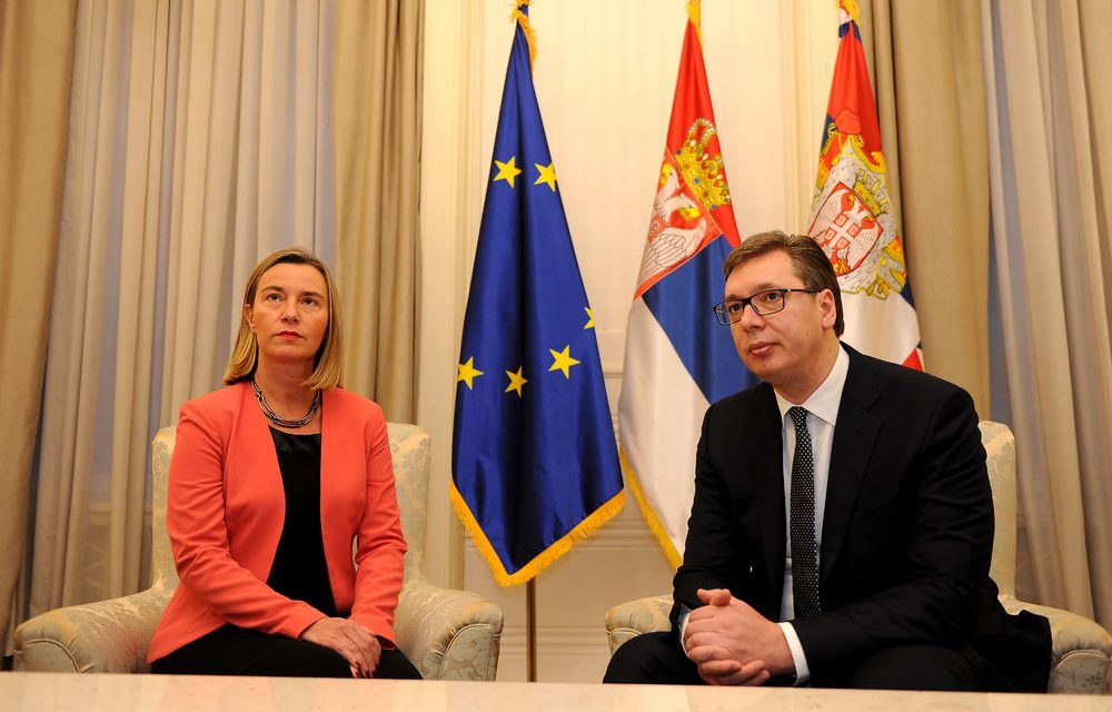 Mogherini: Szerbia legfontosabb feladata a Koszovóval fenntartott kapcsolat rendezése