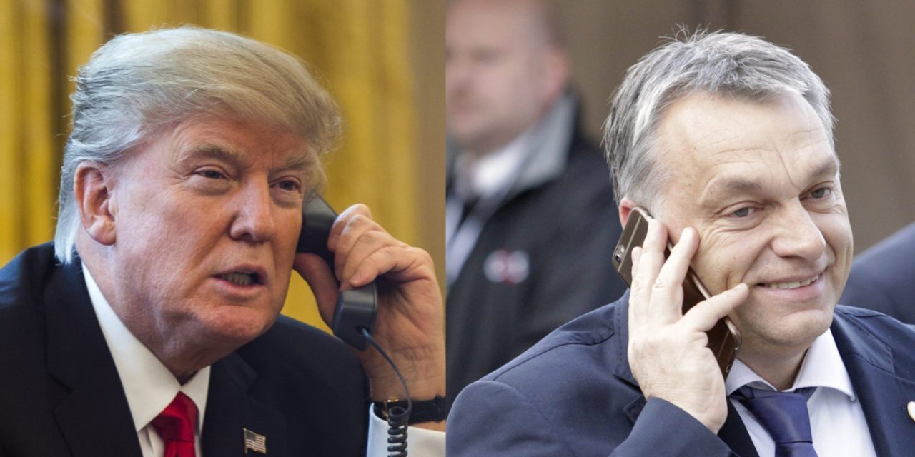 Donald Trump és Orbán Viktor telefonon tárgyalt