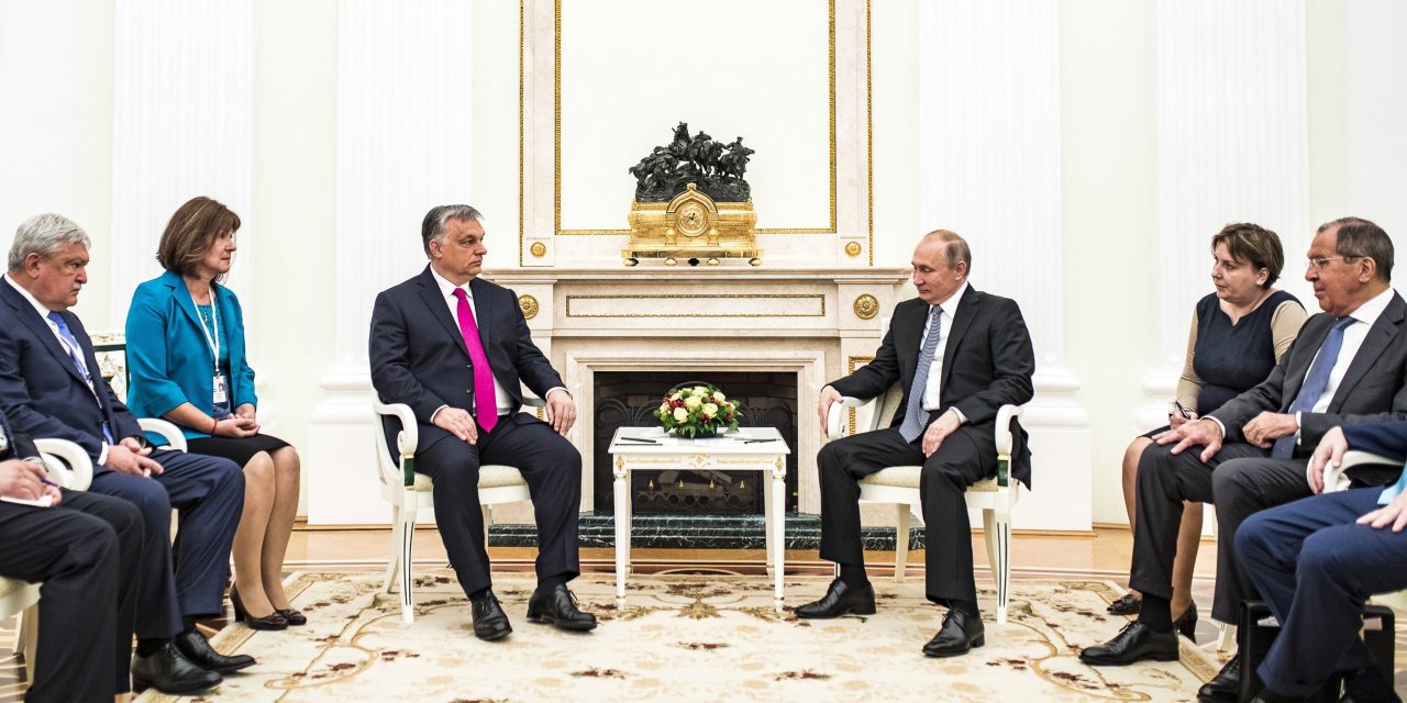 Vlagyimir Putyin fogadta Orbán Viktort