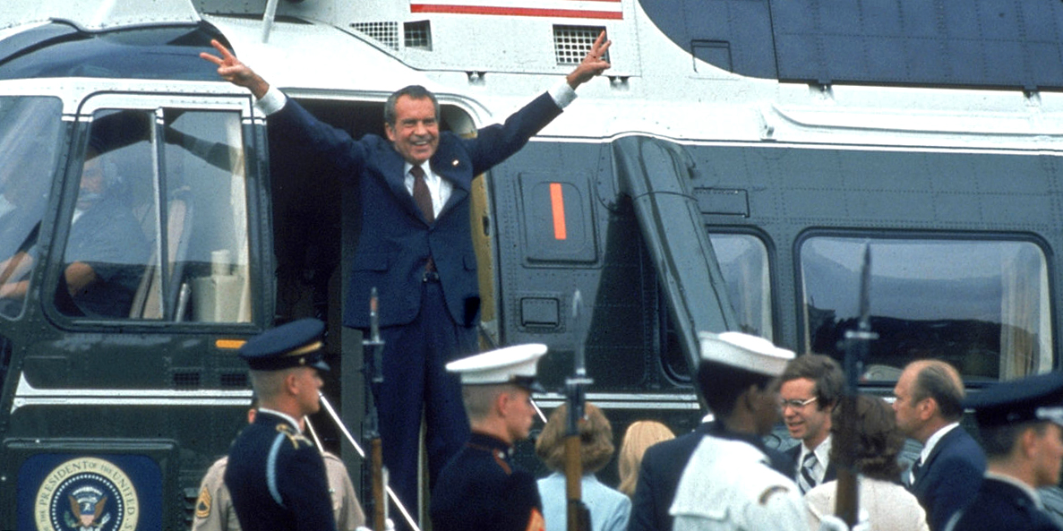 <span class="entry-title-primary">Nixon távozik</span> <span class="entry-subtitle">Az egyetlen amerikai elnök, aki valaha is lemondásra kényszerült</span>