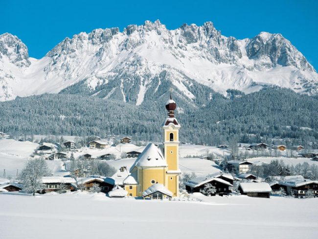 Hó esett Ausztriában és Olaszországban