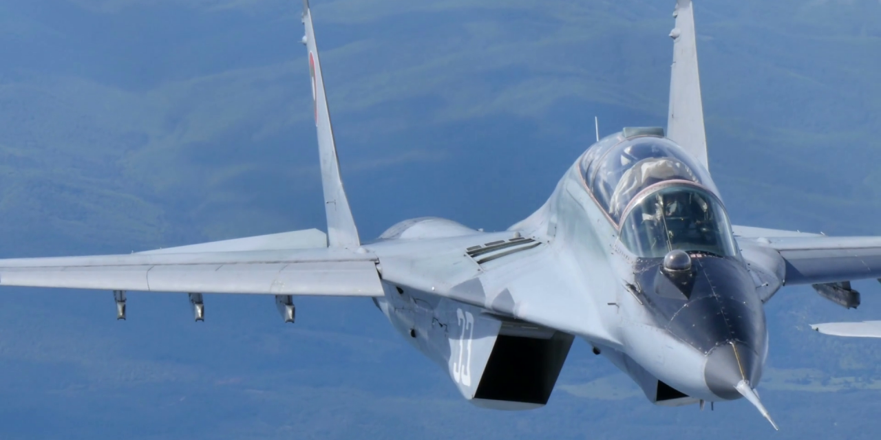 Valaki megsérthette Szerbia légterét, Valjevóban felszálltak a vadászgépek