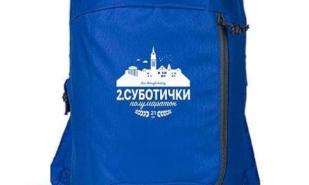 Szabadkai Félmaraton: Csak cirill betűs felirat az ajándék hátizsákon