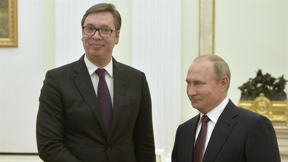 Megkezdődött a Vučić-Putyin találkozó Moszkvában