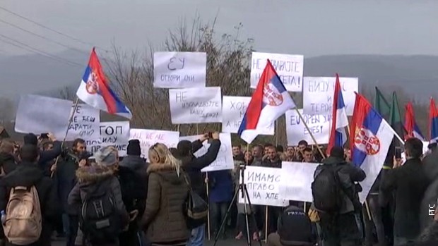 Tüntetések Koszovóban