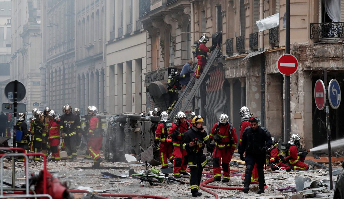 Párizsi robbanás: Három halott, több tucat sérült