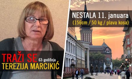 Szabadka: Eltűnt Terezija Marcikić