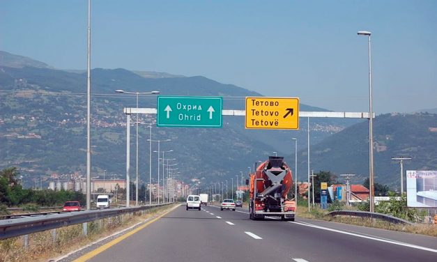 Újdonság a macedón autópályán