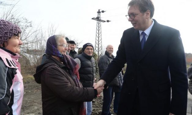Folytatja a Szerbia jövője elnevezésű kampánykörútját Aleksandar Vučić