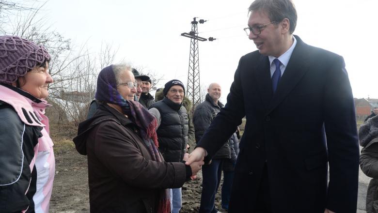Folytatja a Szerbia jövője elnevezésű kampánykörútját Aleksandar Vučić