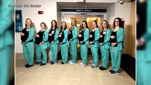 Egyszerre 9 ápolónő vár babát egy portlandi kórházban