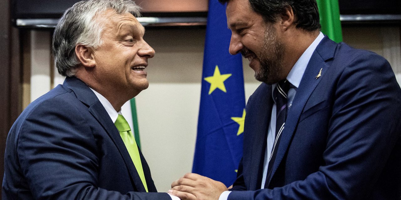 A Fideszt is várja Salvini az áprilisban alakuló szélsőjobbos pártcsaládjába