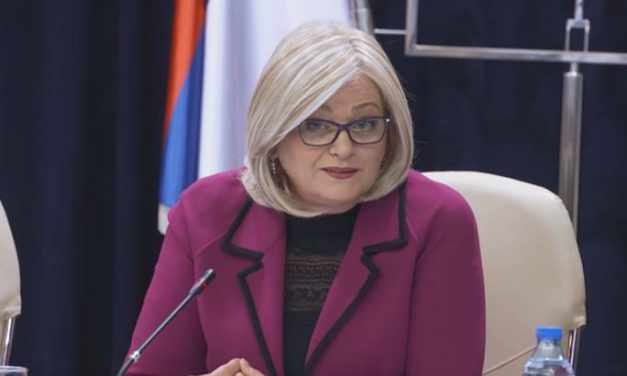 Jorgovanka Tabaković fizetése 100 ezer dinárral nőtt