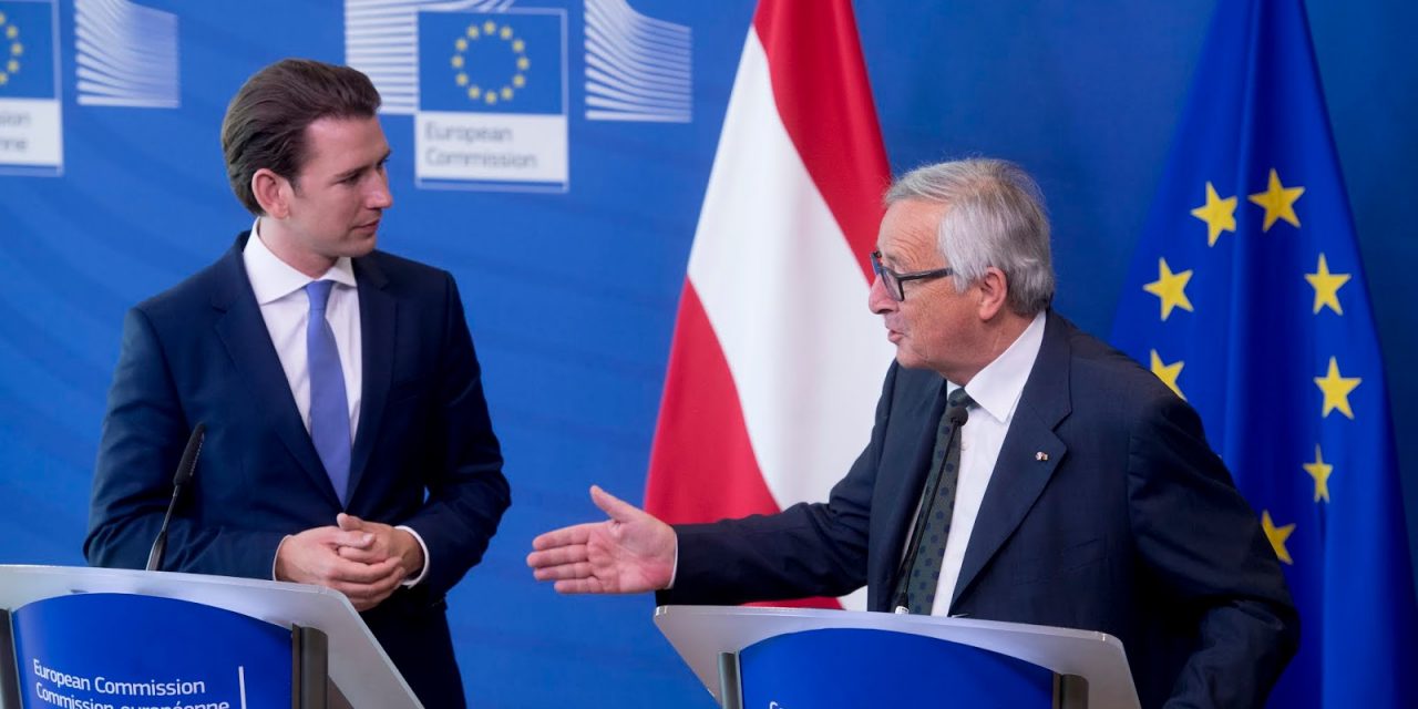 Jean-Claude Juncker szerint nem megalapozottak az osztrák kancellár EU-val szembeni vádjai