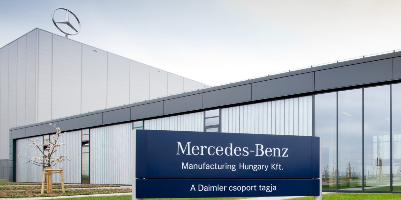 Leállították a Mercedes kecskeméti gyárépítését