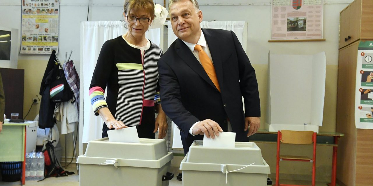 EP-választás – Orbán Viktor szavaz