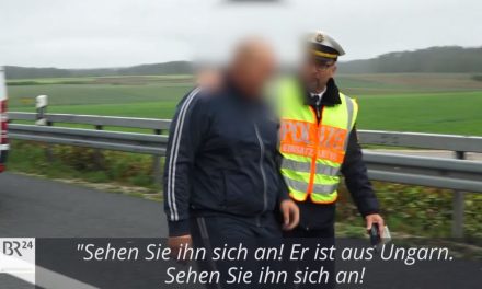 Balesetet fotózó magyar sofőrt osztott ki egy német rendőr