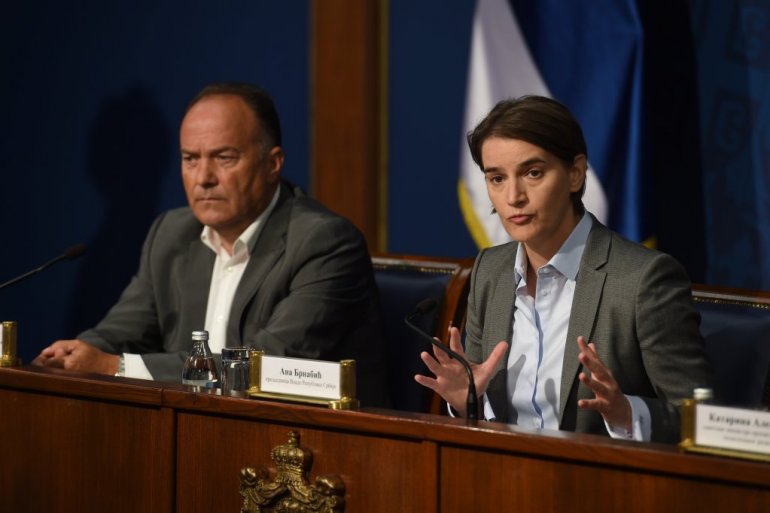 Brnabić: Šarčević nem felelős, ő az egyik legjobb a kormányban