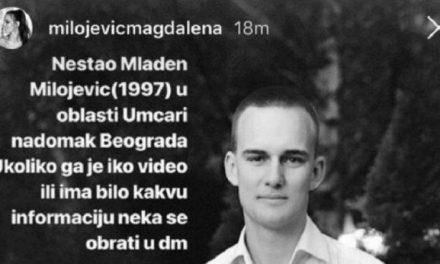 Eltűnt a korábbi kapus Zvonko Milojević fia