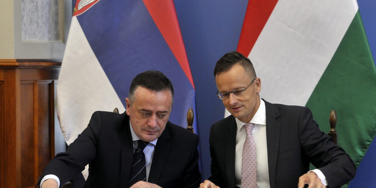 Gázvezeték-építési együttműködésről írt alá megállapodást Magyarország és Szerbia