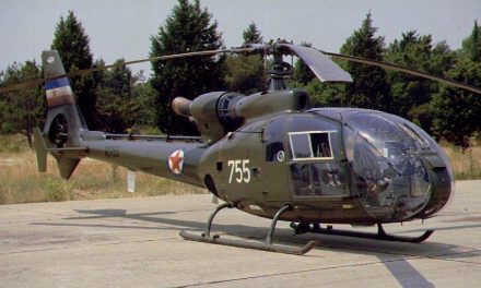 Lezuhant a Szerbiai Katonaság helikoptere