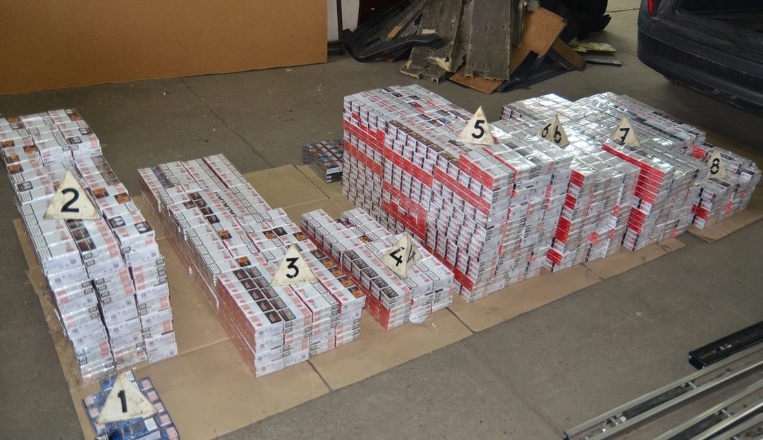 Szabadka: 11 540 doboz cigarettát foglalt le a rendőrség (Fotókkal)