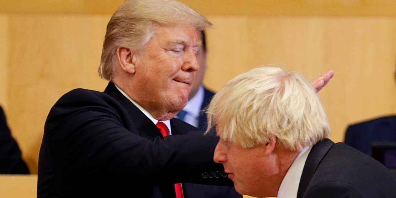 Donald Trump: Boris Johnson kiváló munkát fog végezni brit miniszterelnökként