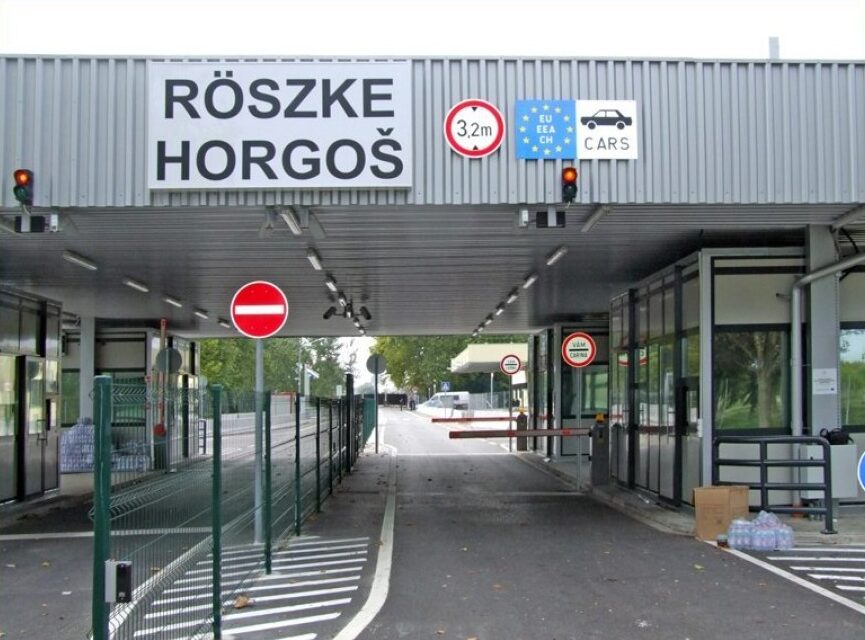 Csak Magyarország felé használható a horgosi közúti határátkelőhely
