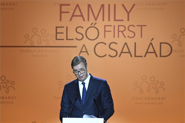 A család fontosságát hangsúlyozták európai vezetők Budapesten