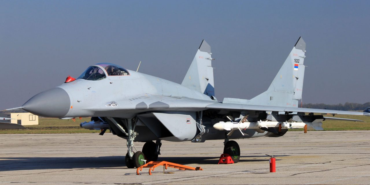 Szerbia két MiG-29-es vadászgépet kapott Fehéroroszországtól