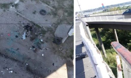 Lesodródott egy autó a hídról, tizenöt métert zuhanva landolt a sugárúton