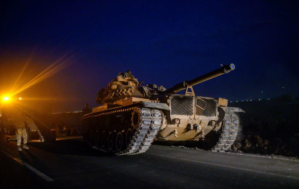A török hadsereg megkezdte a behatolást Északkelet-Szíriába