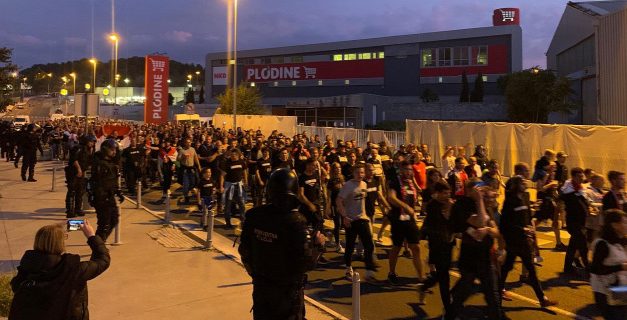 85 szurkolót tartóztattak le Splitben