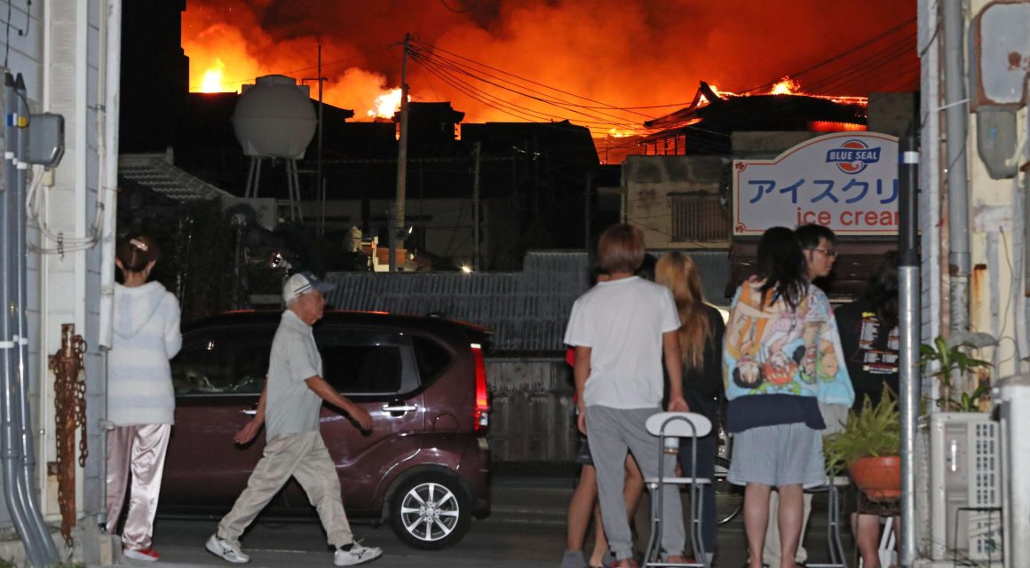 Leégett az okinavai Suri-kastély, a világörökség része volt (videó)