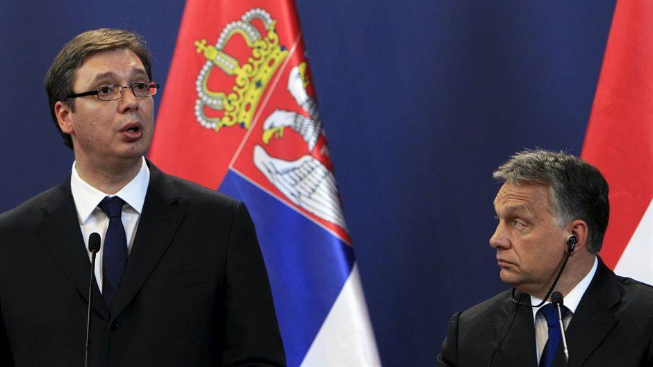 Orbán és Dodik meglátogatta a szerb államfőt