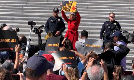 Őrizetbe vették a klímaváltozás ellen tüntető Jane Fondát